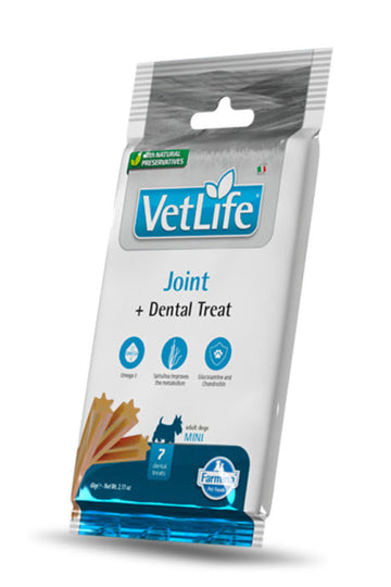 Farmina Treat Vet Life Dog Joint Adult Mini Suplemento 15 bolsas de 60g