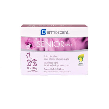 Dermoscent Senior Spot Pipetas para Perros y Gatos 4 pipetas de 0,6ml