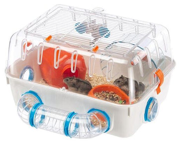 Ferplast Combi 01 Jaula para Hámsters Blanco/Naranja 1.46kg