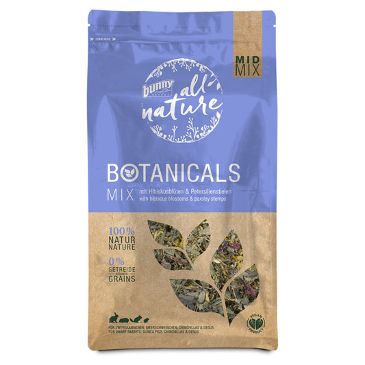 Bunny Mix Flores Hibisco y Tallos Perejil Suplemento Alimenticio 150g