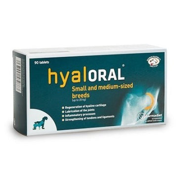 Pharmadiet Hyaloral Perro Raza Pequeña Mediana Tabletas 90 ud