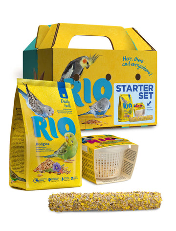 Rio Set de Iniciación para Nuevos Propietarios de Periquitos Kit 0,71kg