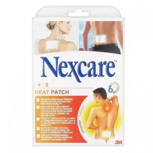 3M Nexcare Parches Térmicos Blanco 5 uds