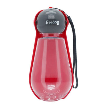 Freedog Ovi Bebedero Portátil Rojo 400ml