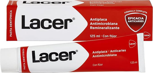 Lacer Pasta Dentífrica Sin Sabor 125ml