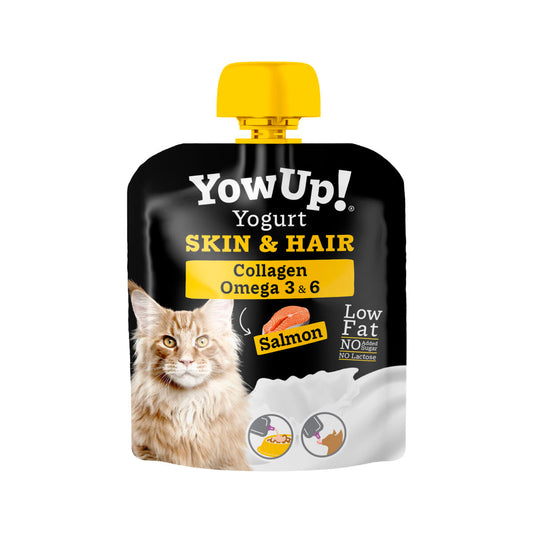 Yowup Yogur Gatos Skin&Hair Líquido 10x85g