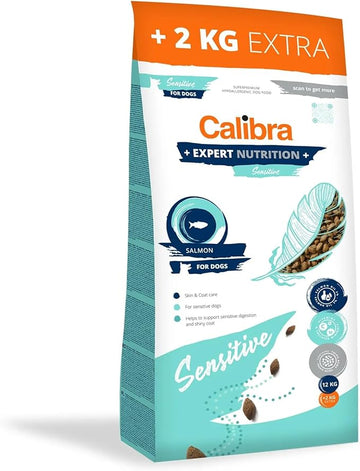 Calibra Dog Expert Nutrition Sensitive Salmon Food 12+2kg