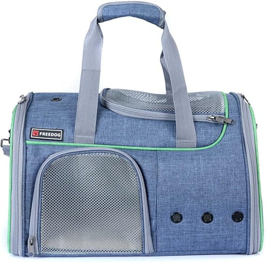 Freedog Aspen Transportín Azul 1 ud