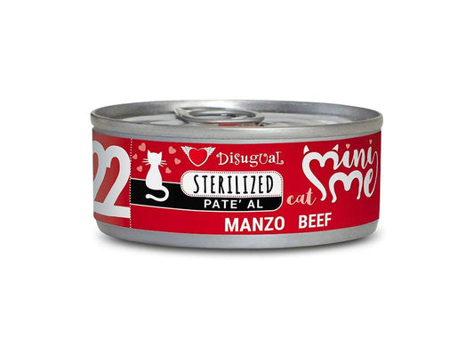 Disugual Mini-Me Cat Sterilized Beef Pate 85g