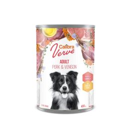 Calibra Dog Verve GF Adult Pork and Venison Wet Food 6 cans of 400g