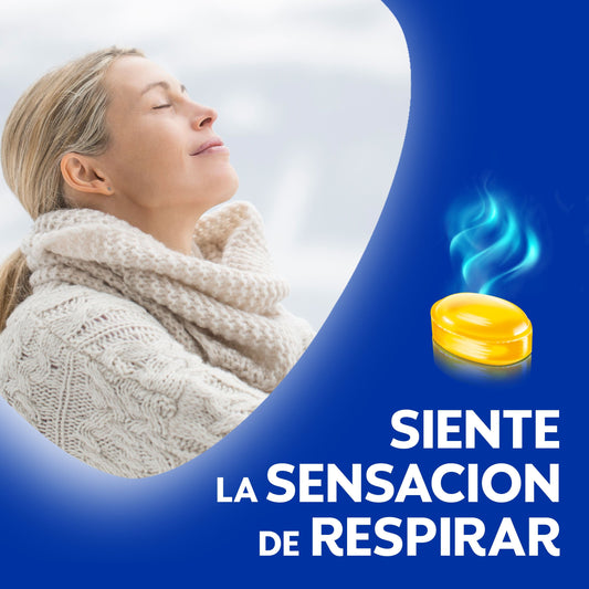 Vicks Caramelos de Limón Duro Sin Azúcar 72g