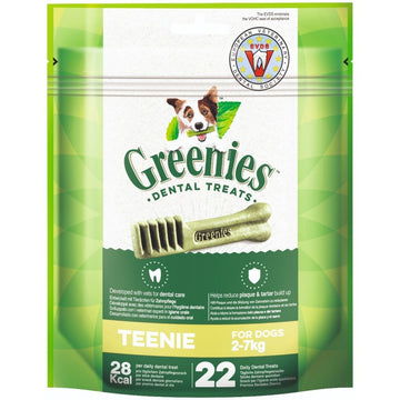Greenies Dental Teenie Snack Dental para Perros Pequeños 6 sachets de 170g