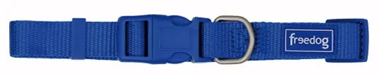 Freedog Collar Nylon Basic Azul 10mm 1 ud