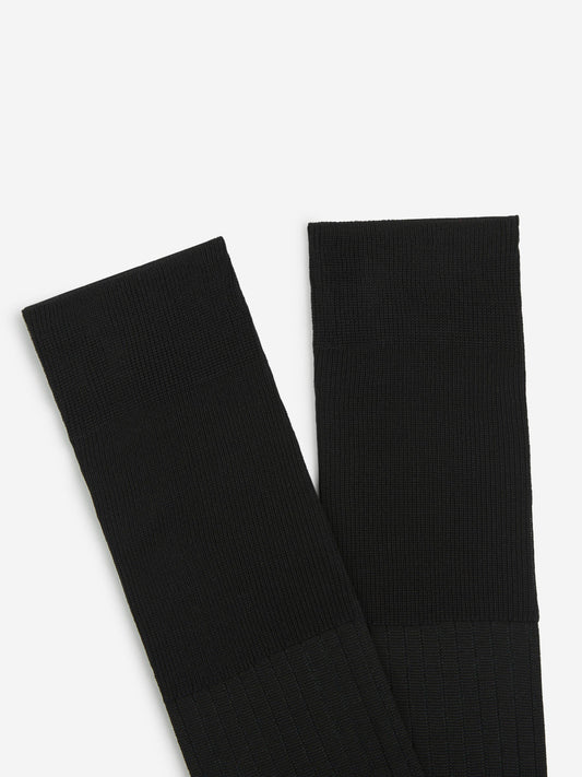 Calcetines Canalé Dos Tonos