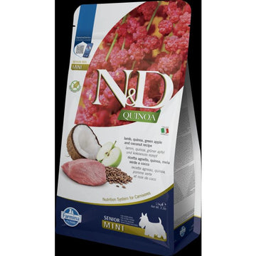 Farmina N&D Quinoa Senior Cordero Mini Pienso Seco 1,5Kg
