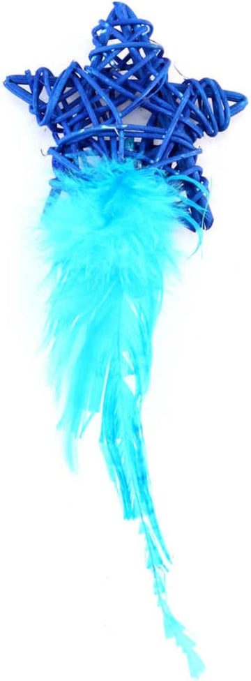 Freedog Estrella con Plumero Juguete Interactivo para Gatos Lila 1 ud