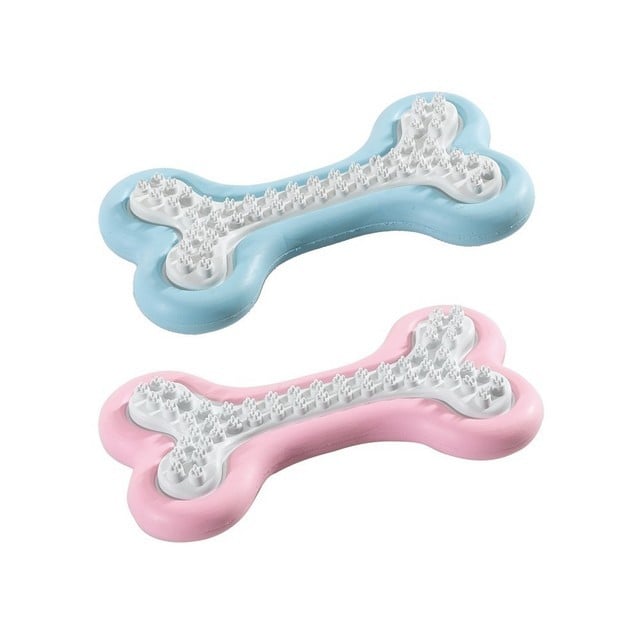 Ferplast PA 6570 Rubb Bone Juguete Perro Negro 700g