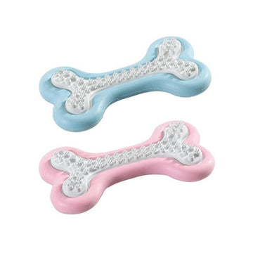 Ferplast PA 6570 Rubb Bone Juguete Perro Negro 700g