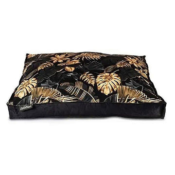 Lex&amp;Max Dubai Boxbed Cover Pet Cushion Black/Gold 1.204kg