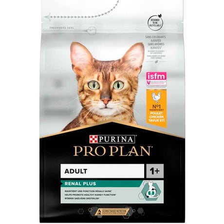 Purina Pro Plan Feline Adult Optirenal Chicken Dry Food 3kg