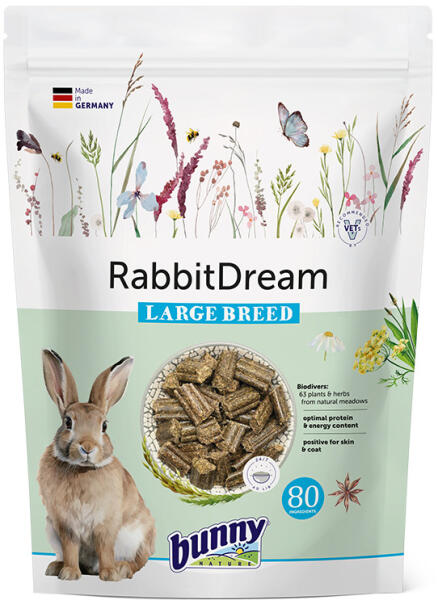 Bunny Alimento Sueño Conejo Razas Grandes 1,5Kg