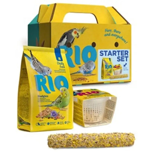 Rio Set de Iniciación para Nuevos Propietarios de Periquitos Kit 0,71kg