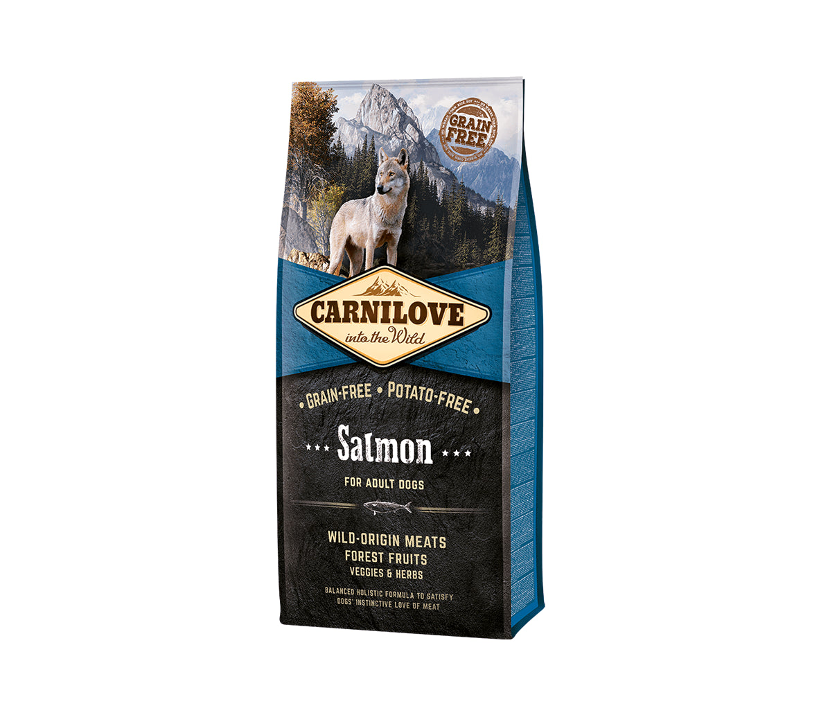 Carnilove Canine Adult Salmon Dry Food 1.5Kg