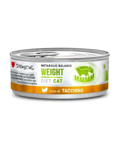 Disugual Diet Cat Weight Pavo Alimento Húmedo 400gr