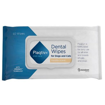 Ecuphar Plaqtiv+ Toallitas dentales 60 uds