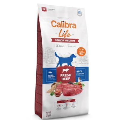 Calibra Dog Life Senior Medium Carne de Res Pienso 12kg