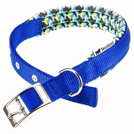 Ferplast Daytona Fantasy Collar de Perro Azul 20-43cm