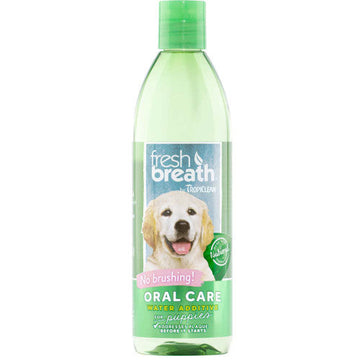 Tropiclean Fresh Breath Solución Higiénica Dental para Cachorros 473ml