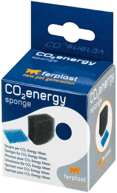 Ferplast CO2 Energy Mixer Esponja de Filtración Negro/Blanco 2 ud