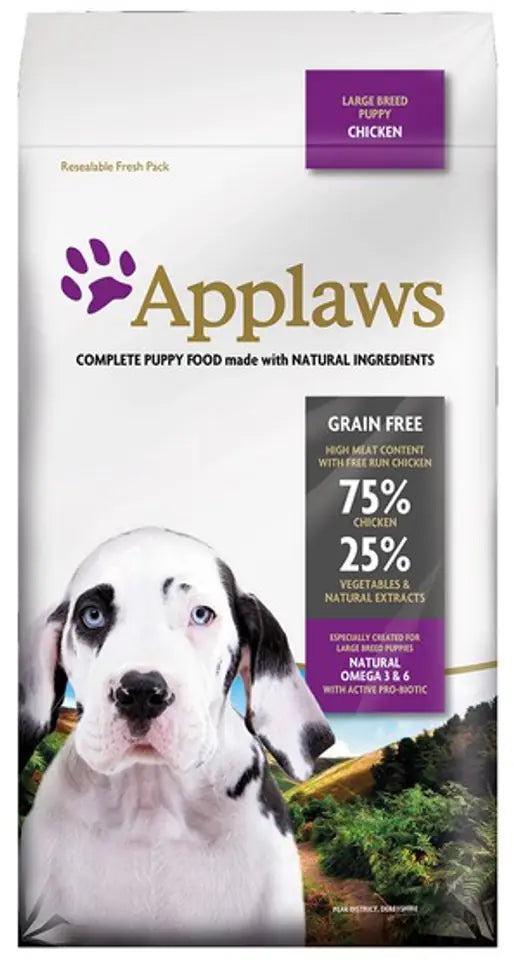 Applaws Dog Dry Puppy Razas Grandes Pollo 2Kg