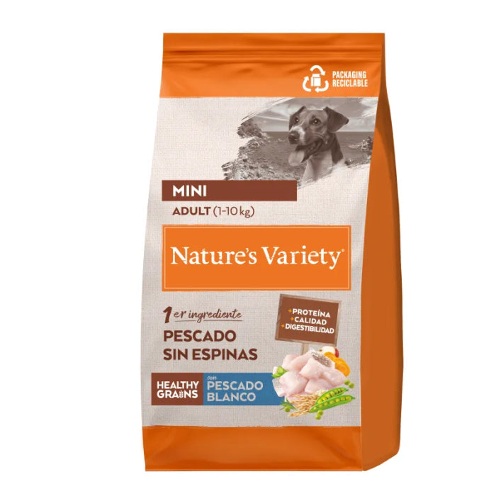 Nature's Variety Pienso Mini Adult Healthy Grains Pescado 3Kg