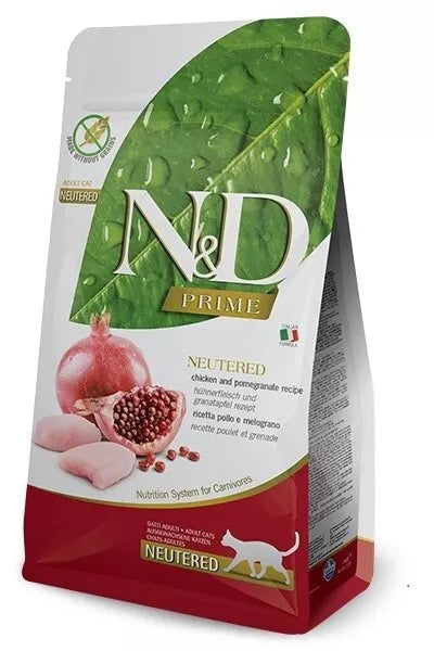 Farmina N&D Cat Prime Neutered Pollo Alimento Seco 5Kg