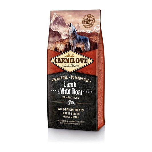 Carnilove Adult Lamb Boar Dry Food 12kg