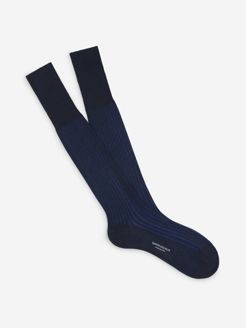 Calcetines Canalé Dos Tonos