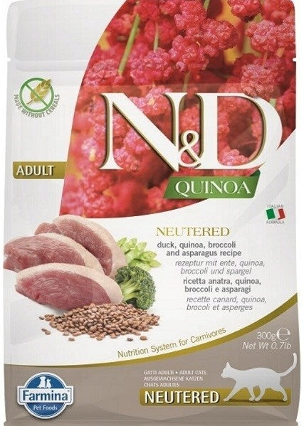 Farmina N&D Quinoa Pato Pienso Sólido 300g