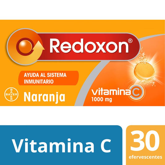 REDOXON Vitamina C Naranja 30 Comprimidos Efervescentes