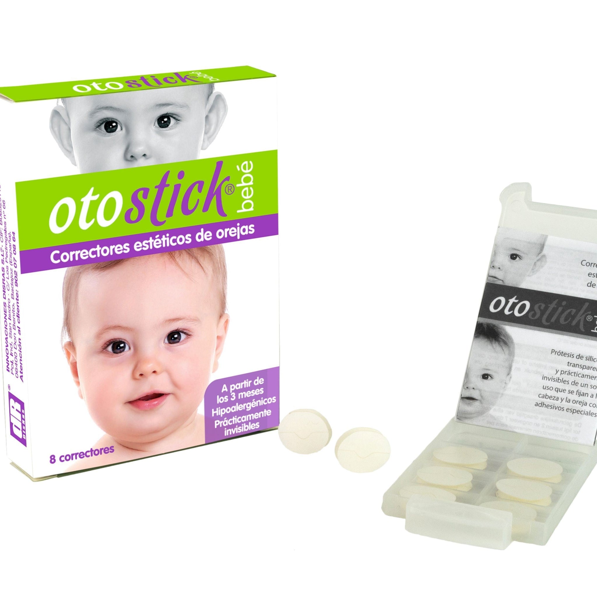 OTOSTICK Bebé Corrector de Orejas 8 Unidades
