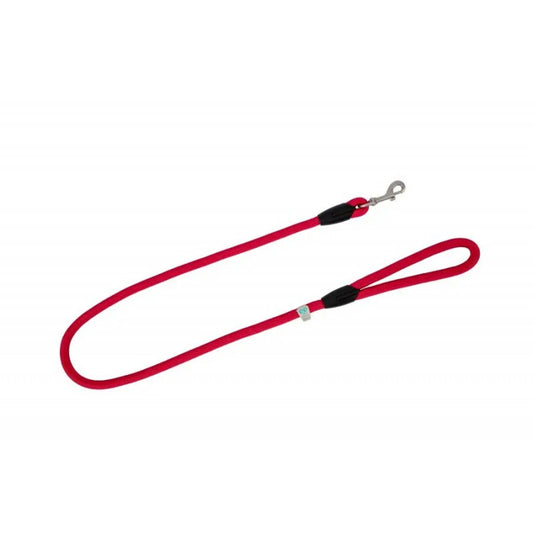 Freedog Correa Nylon Redonda Roja 60cm