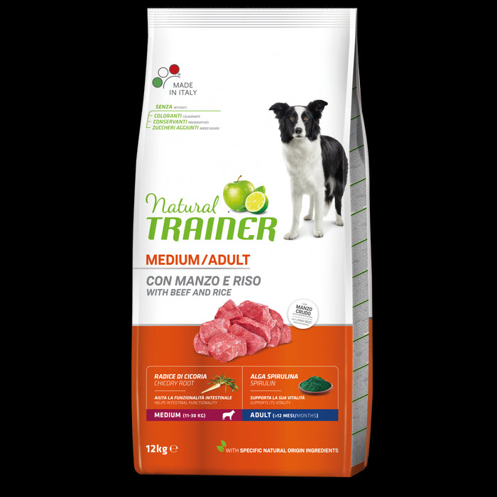Affinity Natural Trainer Adulto Medio Seco Buey 12kg
