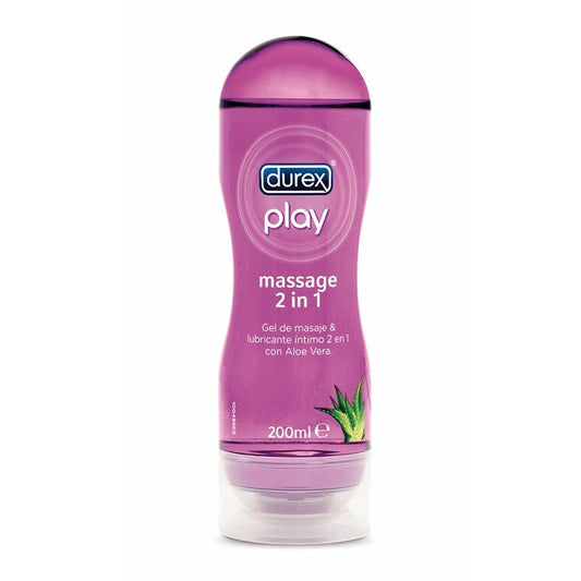 DUREX Play Masaje Relajante Lubricante Íntimo 2en1 Aloe Vera 200ml
