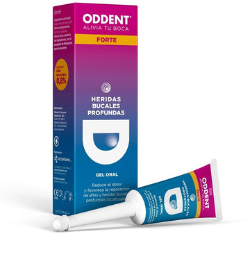 ODDENT Forte Gel Oral Llagas y Heridas Bucales más Profundas 8ml