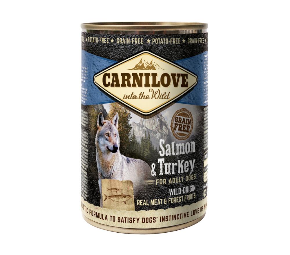 Carnilove Canine Adult Salmon Turkey Wet Food 2.4Kg