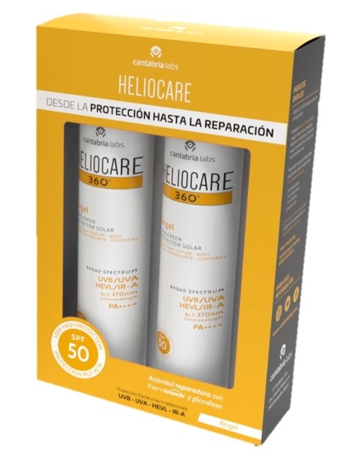 HELIOCARE 360º Airgel Corporal SPF50+ DUPLO 2x200ml