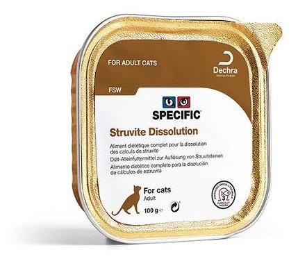Specific Feline Adult FSW Alimentación Húmeda para Dissolución de Estruvita 700g 7 ud