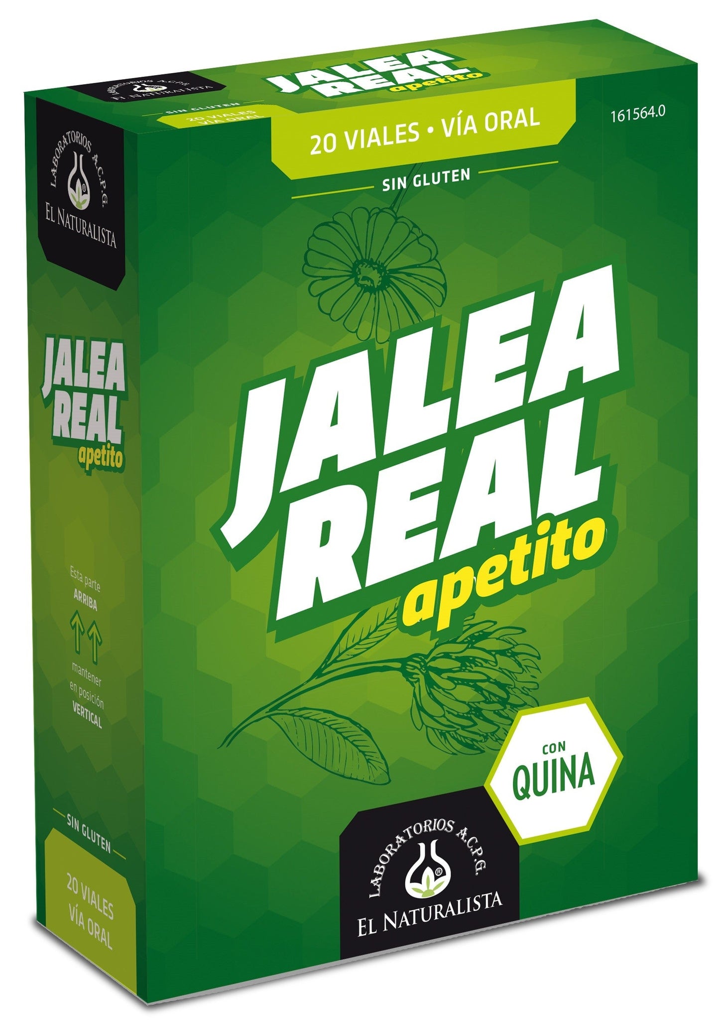 JALEA REAL Apetito con Quina El Naturalista 20 viales