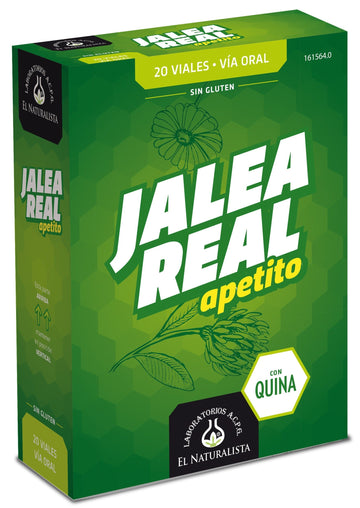 JALEA REAL Apetito con Quina El Naturalista 20 viales